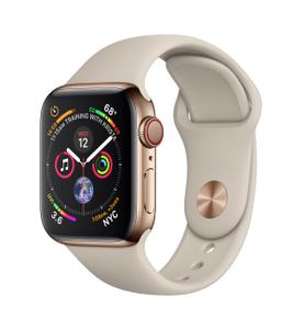 APPLE Watch S4 GPS+Cell 40mm Gold SS Stone (MTVN2DH/A)