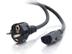ELO Cable, 1.8 meter, CEE 7/7 (European Standard) male plug to C13 (US standard) female connector