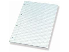 BANTEX A4 standardblok kvadreret sidelimet