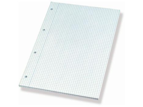 BANTEX Standardblokk A4 Rutet 4H 100 ark 60g (100051946*5)