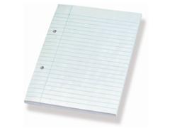 BANTEX standardblok A5 linjeret sidelimet