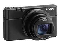 SONY RX100 VI - Digitalkamera - kompakt - 20.1 MP - 4K / 30 fps - 8x optisk zoom - Carl Zeiss - Wi-Fi, NFC, Bluetooth (DSCRX100M6.CE3)
