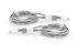 VERBATIM Lightning Cable Sync & Charge 100Cm Silver + Lightning Cable