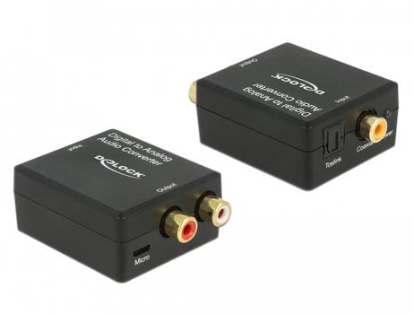 DELOCK Konverter Audio Digital > Analog HD Bu > Bu (63477)