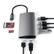 SATECHI MultiPort 4K Docking V2 (stellargrå) USB-C Power Pass-through, 1xHDMI, 3xUSB-A, 1xUSB-C, Ethernet, SD, microSD