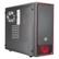 Cooler Master MasterBox E500L Red full window side, Midi-Tower,  PC, Plastik, Stål, ATX, Micro-ATX, Mini-ITX,  Sort, Rød, Hjemme/ kontor