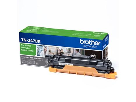 BROTHER TN247BK - Black - original - toner cartridge - for Brother DCP-L3510,  L3517, L3550, HL-L3270, L3290, MFC-L3710,  L3730, L3750, L3770 (TN247BK)