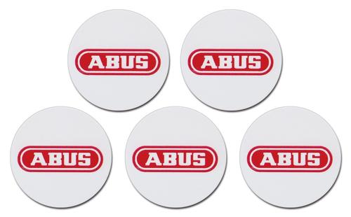 ABUS Smartvest Proximity-Chip 5er | Selbstklebender Proximity Chip Sticker (AZ5502)