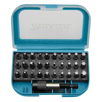 Makita P-73374 - spissett for skrutrekker - 31 deler (P-73374)