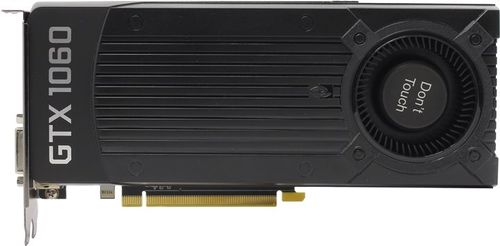 ZOTAC GeForce GTX 1060, 6GB GDDR5 (ZT-P10600D-10B)