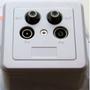 TRIAX Sat uttag twin slut