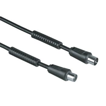 HAMA Kabel Antenn 75dB 25p Bulk Svart 5m (29346*25)