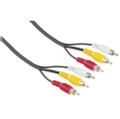 HAMA EXXTER Kabel 3xRCA-3xRCA 2 m 3xHane-3xHane