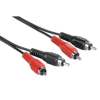 HAMA EXXTER Kabel 2xRCA-2xRCA 2,5 m 2xHane-2xHane (105024)