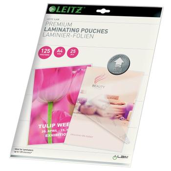 LEITZ Lamination pouch A4 UDT 125 mic. Box/25 (74820000)