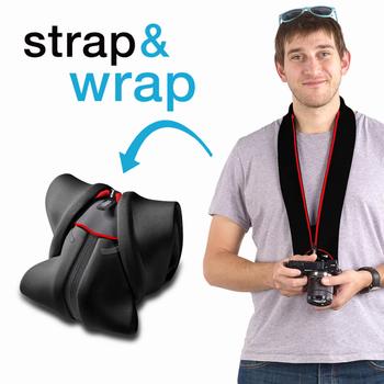 MYMIGGO MIGGO Skulderreim/ futteral BR50 SpeillÃ¸s Svart/ RÃ¸d (MW SR-CSC BR 50)