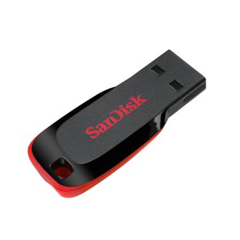 SANDISK USB STICK 128GB CRUZER BLADE BLISTER VERSION USB2.0 MEM (SDCZ50-128G-B35)