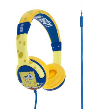 SVAMPBOB SVAMPEBOB Hodetelefon Junior Gul (SB0109)