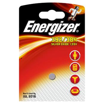 ENERGIZER Battery LR41 392/384 S›lv Oxid (7638900083095)