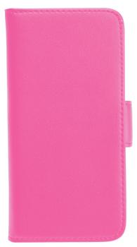 GEAR iPhone 5 lommebokveske rosa lær med plass til kort (658974)