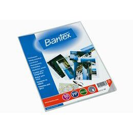 BANTEX Fotolomme 10x15 0,8mm højformat 8 fotos trans. (10) (100080935*10)