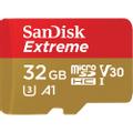 SANDISK EXTREME MICRO SDHC (CARD ACTION CAM 32GB V30)