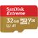 SANDISK Minneskort MicroSDHC Extreme 32GB+Adap works with GoPro Mess. 100MB/s A1 C10 V30 UHS-I U3