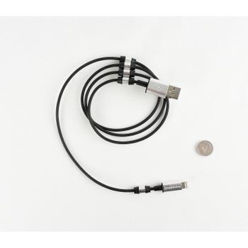 FUSE CHICKEN Synkkabel Lightning RIVET 1m 4xMagnetcips (MLC)