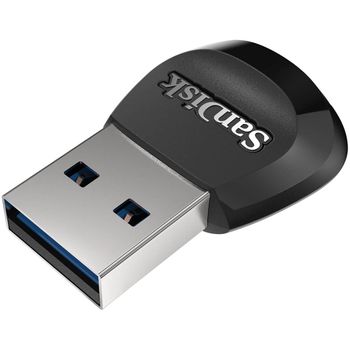 SANDISK MobileMate - Kartenleser (microSDHC UHS-I, microSDXC UHS-I) - USB 3.0 (SDDR-B531-GN6NN)