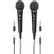 THOMSON Mikrofon M135D Dynamisk Svart 2-pack
