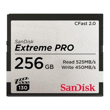 SANDISK k Extreme Pro - Flash memory card - 256 GB - CFast 2.0 (SDCFSP-256G-G46D)