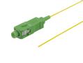 DELTACO OS2, Simplex, SC-Pigtail, APC, 1,5m