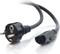ELO Cable, 1.8 meter, CEE 7/7 (European Standard) male plug to C13 (US standard) female connector