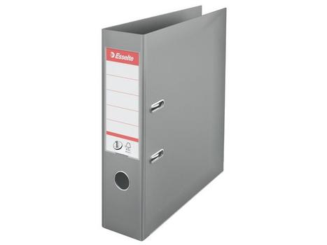 ESSELTE No.1 Lever Arch File Polypropylene A4 75mm Spine Width Grey (Pack 10) 811380 DD (811380)