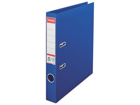 ESSELTE No.1 Lever Arch File Polypropylene A4 50mm Spine Width Blue (Pack 10) 811450 (811450)