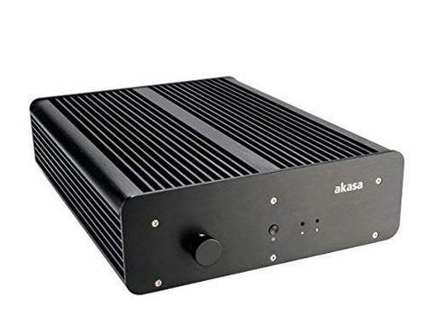 AKASA Pascal MD IP65 Gehäuse (Mini-ITX),  wasserdicht - schwarz (A-NUC40-M1B)
