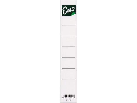 EMO Ryggetikett EMO smalordner 30x190mm (10) (801129)