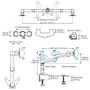 STARTECH Desk-Mount Dual Monitor Arm - Articulating (ARMDUAL)