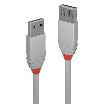 LINDY 05m USB 2.0 Type A Extension Cable Anthra .. Factory Sealed (36711)