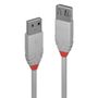 LINDY 0,2m USB 2.0 Type A Extension Cable, Anthra Line