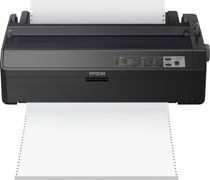 EPSON LQ 2090IIN - Drucker - s/w - Punktmatrix - Rolle (21,6 cm), 406,4 mm (Breite), 420 x 364 mm - 360 x 180 dpi - 24 Pin - bis zu 584 Zeichen/Sek. - parallel, USB 2.0, LAN