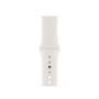 APPLE Watch Sport Band 40mm Hvit Sport Band - S/M & M/L, 40mm passer til håndledd på 130-200mm (MTP52ZM/A)