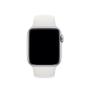APPLE Watch Sport Band 40mm Hvit Sport Band - S/M & M/L, 40mm passer til håndledd på 130-200mm (MTP52ZM/A)