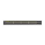 ZYXEL GS1920-48HPv2 52 Port Smart Managed PoE Switch 48x Gigabit Copper PoE and 4x Gigabit dual pers (GS192048HPV2-EU0101F)
