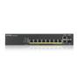 ZYXEL GS1920-8HPv2 10 Port Smart Managed Switch 8x Gigabit Copper and 2x Gigabit dual pers (GS1920-8HPV2-EU0101F)