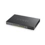 ZYXEL GS1920-24HPv2 28 Port Smart Managed PoE Switch 24x Gigabit Copper PoE and 4x Gigabit dual pers (GS192024HPV2-EU0101F)