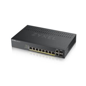 ZYXEL GS1920-8HPv2 10 Port Smart Managed Switch 8x Gigabit Copper and 2x Gigabit dual pers (GS1920-8HPV2-EU0101F)