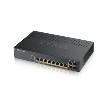 ZYXEL GS1920-8HPv2 10 Port Smart Managed Switch 8x Gigabit Copper and 2x Gigabit dual pers (GS1920-8HPV2-EU0101F)
