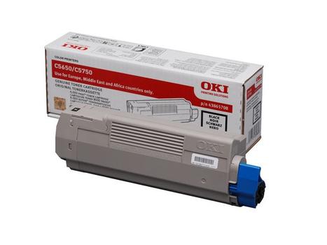 OKI Black Toner Cartridge 8K pages - 43865708 (43865708)