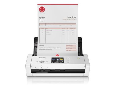 BROTHER ADS-1700W Document scanner Dual CIS Duplex A4 600x600dpi 25ppm mono/ 25ppm colour ADF 1000scans/ d USB 3.0 Wi-Fi (ADS1700WTC1)